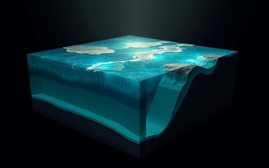 Modelo 3D: Relieve oceánico